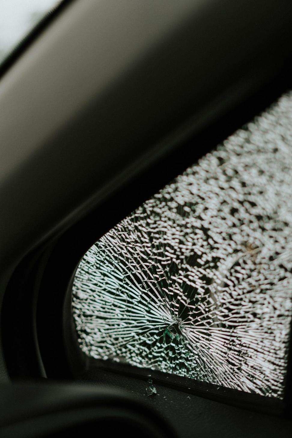Windshield after repair